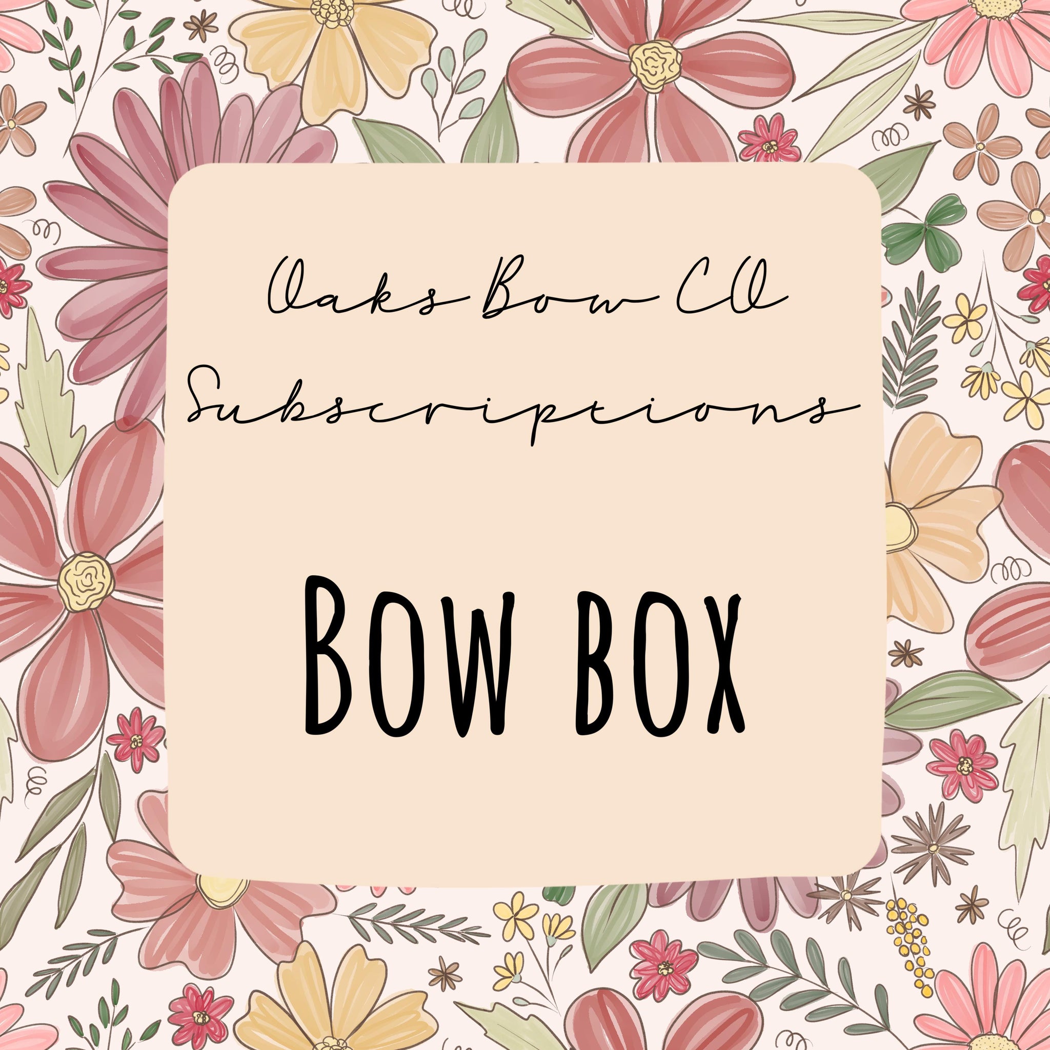 Bow Box Subscription