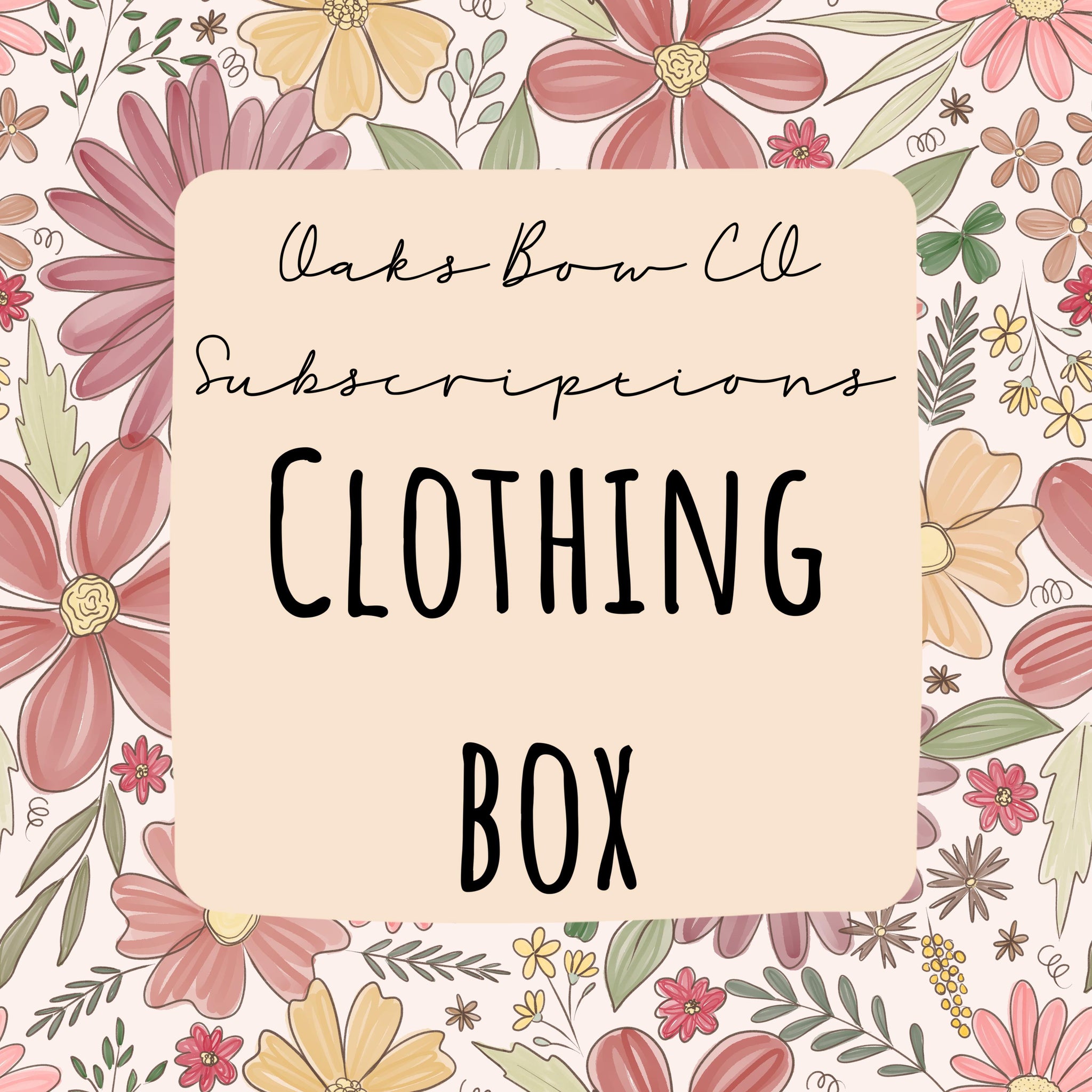 Clothing Box Subscription