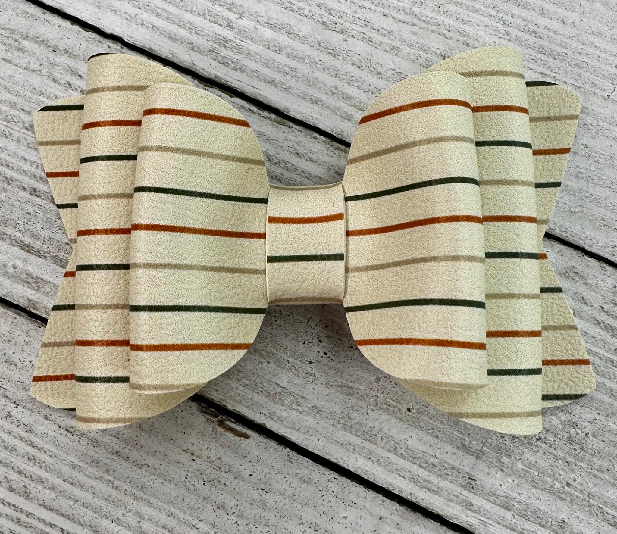 Boho Stripe Bow