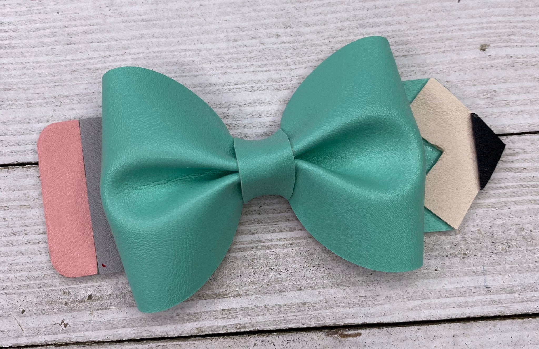 Mint Pencil Bow