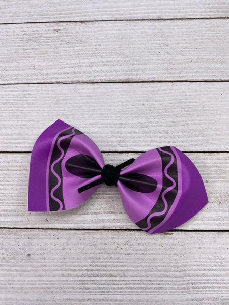 Pinch Crayon Bows