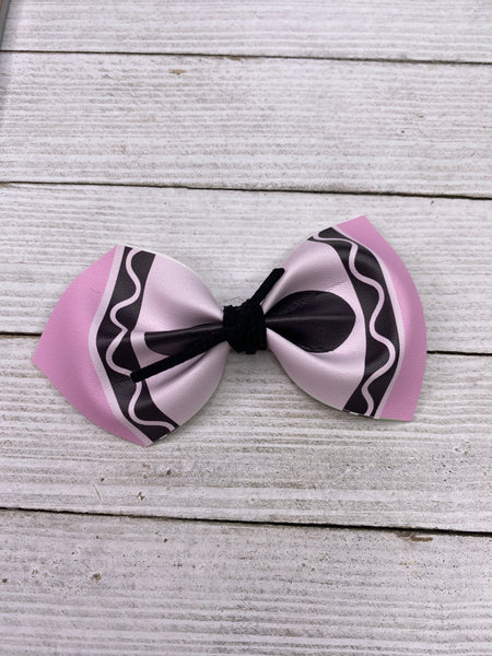 Pinch Crayon Bows