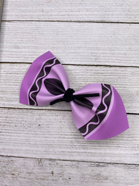 Pinch Crayon Bows