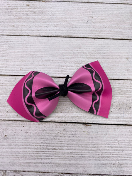 Pinch Crayon Bows