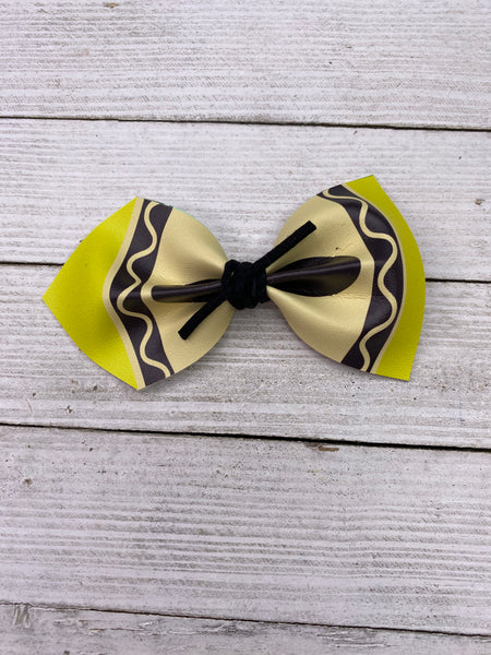 Pinch Crayon Bows