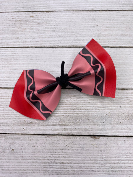 Pinch Crayon Bows