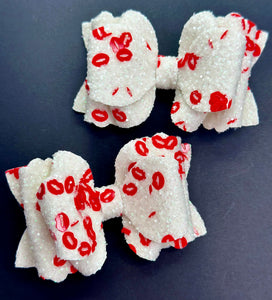 Lips Glitter- White Piggy set