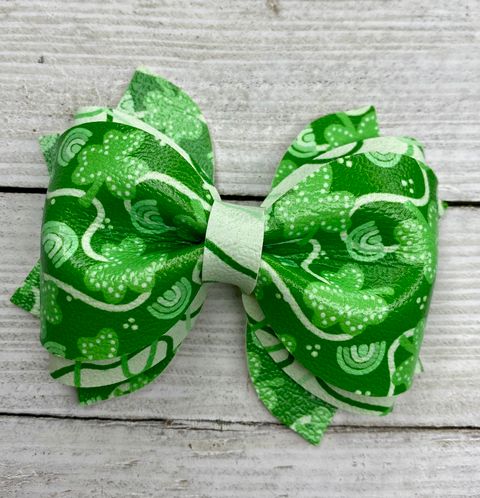 Rainbow Clover Swirl