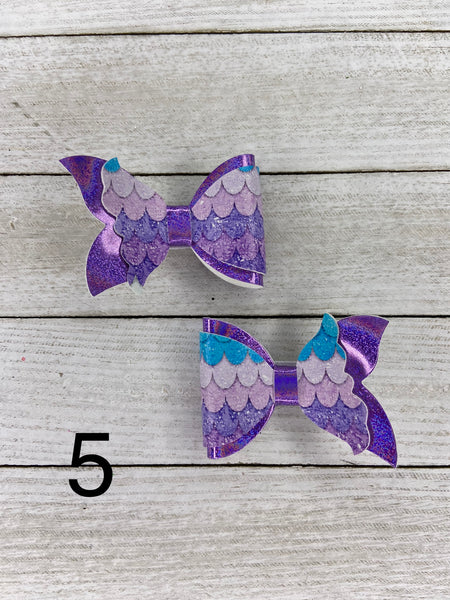 Mermaid tail piggy set