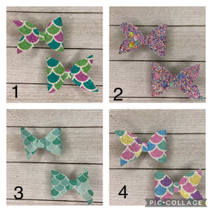 Mermaid tail piggy set