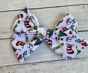 All things Dr. Suess Handtied Bow