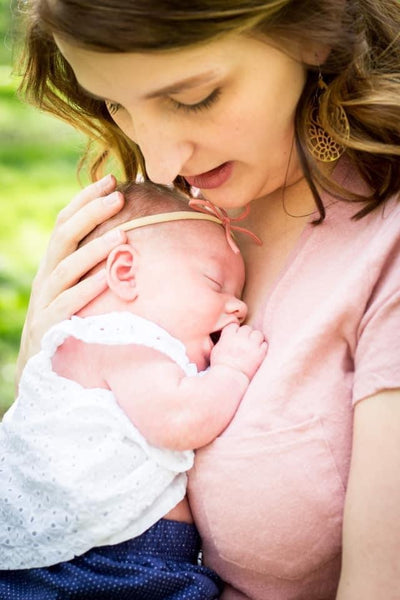 Newborn Suede Bow