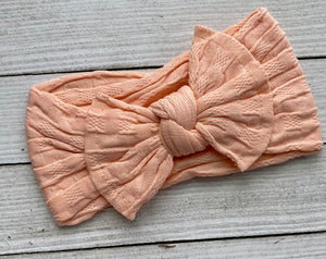 Pastel Headwraps-PEACH ONLY