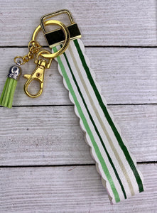 Stripe Wristlet