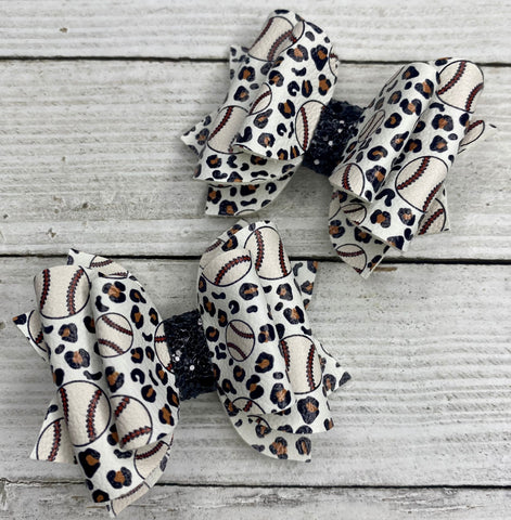 Leopard Baseball Piggy Set